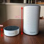 Amazon EchoとEcho dotの大きさや機能を比べてみる