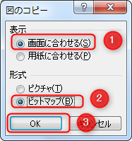 エクセルの図としてコピーを使って表やグラフを画像にする方法